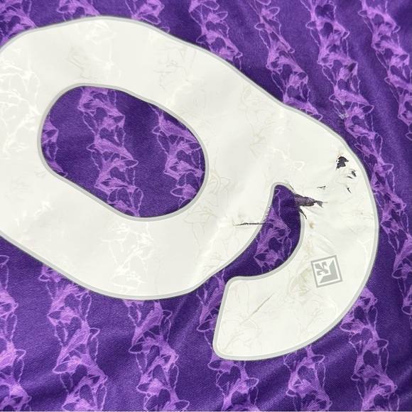 Kappa Official Soccer Jersey + Shorts Kit Italia Fiorentina Team Boys Size 10 - Picture 6 of 6